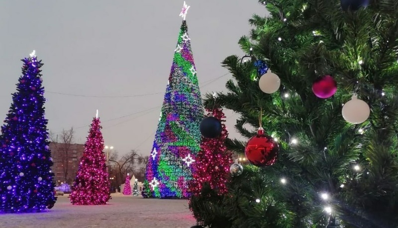 Новогодняя Площадь Города