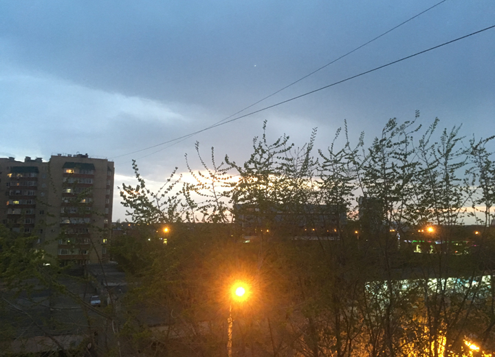 Погода резко испортится. Туча Оренбург.